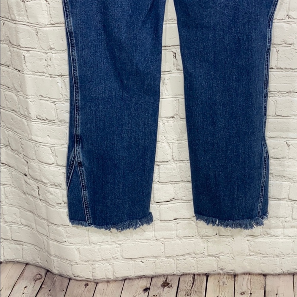 Free People Cropped High Rise Jeans - Picture 3 of 9